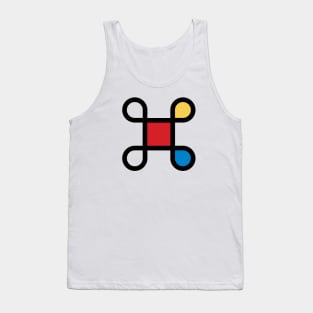 Mondrian in Command Tank Top